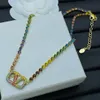 Charm Womens smycken set hänge halsband designer märke halsband klassisk lyxhalsband armband örhängen design gåvor bröllop med låda