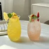 1 st 480 ml ananasformat cocktail glas vinglas kopp för hem bar parti transparent juice mugg för sommardryck restaurang 240402