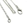 Цепи модный винтажный серебряный цвет ожерелья пентаграммы для женщин мужские аксессуары металлические украшения на шею колье в подарке