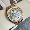 Watch watches AAA Watch Mechanical Watch Mens Watch Swiss New Tourbillon Fully Automatic Hollow Mechanical Watch Business Belt Watch