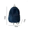 Sac à dos vintage denim de style coréen mode étudiants occasionnels carnets scolaires scolaires adolescents adolescents sacs de livre de livre