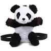 Sacs à bandouliers 2024 Loverie de peluche 3D Handle Panda Femmes Kawaii Velvet Animal Sac Small School for Teenage Girls Sack