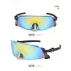 Nieuwe 0akley zonnebril dames mannen ontwerper UV400 glazen metaal oo9475 mode spiegel frame merk buiten sport fiets briefje