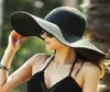 16 kleuren Vrouwen brede rand hoed floppy grote sunhat strand strohoeden zon dames buiten opvouwbare Hawaii Panama Church484094444
