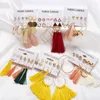 Boucles d'oreilles en peluche 36 paires Pildel set pour femmes filles bijoux mode bohemian hoop étalon anniversaire / fête / Valentine