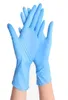 50 100pcs Nitrile Lateksowe rękawiczki jednorazowe do kuchni w ogrodzie ogrodu gospodarstwa domowego gumowe rękawiczki zmywarki czarny biały niebieski 201980664