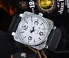 Watch watches AAA 2024 mens stainless steel 3-pin tape b square Watch G6EZ