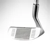 PGM rostfritt stål dubbel sida flischgolfklubb Mallet Rod Slipning Push Rod Head Chipping Golf Putter för utomhussport 240424