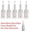 Substitua 912243642NANO NC260 Micro agulha de cartuchos de parafuso Dicas para derma caneta de caneta de caneta de caneta anti -spot rejuvenescimento da pele de caneta