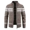 Męskie swetry płaszcz z suwakiem Kurtka biznesowa Odzież Zapip Knit Sweter SWEAT MAL MALE PROJEKT 2024 Trend Sprzedaż Tops Winter x