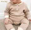 Né Baby Girl Boy Cotton Cotton Set Sweatshirt Pant 2pcs Bebe Home Suit Spring Automne Vêtements Set Tenfit 02Y 2202082895969