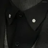 Spille ICEYY COPPER METAL DAVID OF STAR PIN DESIGN Design maschile Collar Accessori per abbigliamento per spillo GIF