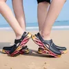 Sandals Lightweight Thick Bottom Porous Shoes Women Men's Summer Outdoor 2024 Beach Closed Toe Non-Slip Slippers