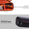 Duffel torebki LTGEM EVA Case dla Worx WX081L 4V Zipnip Electric Electric Nożyce tkaninowe torba pojemnikowa z akcesoriami kieszeni