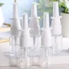 Storage Bottles 20pcs Plastic Empty Refillable Nasal Spray Fine Mist Sprayers Atomizers Makeup Water Container 5ml/10ml/20ml/30ml/50ml