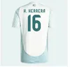 Мексика футбольный майка Chicharito 2024 Copa America Cup Camisetas Kids Kit Национальная команда Home Hod