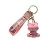 Resin Dudu Dog Cute Little Doll Keychain Keychain Car Pendant Cartoon Doll Bag Pendant