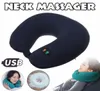 Électrique 6mode Ushaped Travel Cushion Pillow Massageur Massageur Massage Cervical Massage de l'oreiller CELD RELAMING FAMILY CAR2051267