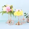 Candle Holders Golden Crystal Crown High Stand Tealight Holder Wedding Party Banquet Home Decoration Luxury European Style