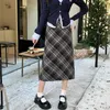 Röcke Mode Spot großer großer Frauen dünner langen Rock Schlanker fit koreanischer Kleidung lässig für Frauen