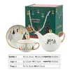 SET DI ATTUALI A TEFE CERAMICA CARAMICA SET TEA DI TECA CREATIVO CAPPE CREATIVE CAPPEGGIO CONTENI A TEFALE DI PORCELLINE SET TEACHE CAFFERTA