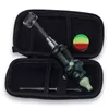 Headshop666 NC102 OD 32mm DAB Rigglas Bong Rauchrohre Beutel Set 510 Titankeramik Quarz Nagel verschüttetes wassergekühltes Bubbler Dabber Werkzeug Siliziumglas