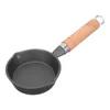 Pans Mini Omelet Can Fring Brination Brank Baking Caster Coster Iron Portable деревянный неприготовлен