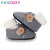 First Walkers Girls Boys Snow Boots Casual Flat Shoes Soft Sole Born Non-Slip with Socks Mocasins Peuter Baby