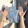 Kadın Panties Fransız Versiyonu Kız Ally Rise iç çamaşırı nefes alabilen yay içi boş out şort örgü kesintisiz brifs rahat fırfır