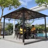 Camp Furniture Oude Outdoor Courtyard Gazebo Shade Tent Villa Simple Mobile Leisure Four Corner Garden Roof Pavilion