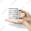 Mugs Putuo Decor 1pc Funny Quote Coffee Mug I'd Like To Explain You But I Don't Have Crayons For The Home Office