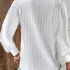 Chemises de chemisiers pour femmes Elegant Womens automne à manches longues en V-col