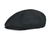 sboy hats sboy voboom wielki rozmiar czarny bawełniany płaska czapka beret boina cabbie kierowca golf mężczyźni kobiety 8 panelu elastyczna zespół Duckbill Ivy 325231044