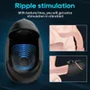 Bluetooth Penis Vibrator voor mannen Masturbator Cup Delay Trainer Sex Machine Gan Massager mannelijke masturbate speelgoed 240423