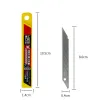 Couteau 50 / 100pcs à 30 degrés Art Blade Small Paper Cuting Scarving Out Tool 9mm Industrial Automobile Film Craft Couteau
