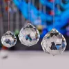 Figurines décoratives 20 pièces décoration en verre à boule de cristal suspendu maison 30 mm