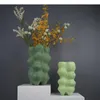 Vases Creative Abstract Resin Vase Vase Table Decoration Salon Bubble Art Arrange Flower Arrangement Home Decor Accessoires