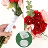 Kit de disposition florale de fleurs décoratives 26 fil de tige de calibre 22 pour bouquet enveloppe fleuriste facile à utiliser