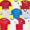 2024 New Czech Republic Soccer Jerseys Switzerland Home Away 24 25 Austria Red Blue White 2024 2025 Iceland Sports Football Shirts Sportswear Serbia Camisola Euro