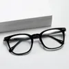 Óculos de sol óculos ópticos para homens Mulheres Retro Designer 2047 Fashion Square Acetato Fibra de vidro de fibra de vidro europeu e americano Estilo