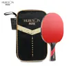 Huieson 1Pair 6 Star Table Tennis Racket Carbon Double Pimples in Mubber ping Pong Racket