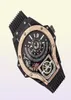 Wenfucheng Trendy Mens Watches Tritium Men039s Cucciolo di forno rotondo grande orologio da polso da polso a pin rotondo rotondo Sapphire1229751