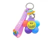 Creatieve cartoon kleurrijke timmer kleine poppen sleutelhanger auto hangende accessoires stel schooltas hangende accessoires sleutelhanger