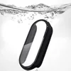 2in1 Case+Filmschermbeschermer voor Xiaomi Mi Band 8 Volledige dekking Beschermende hoes voor Natural Touch HD Clarity Sensitive Touch HD Arc Edge