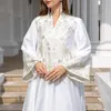 Ubranie etniczne Eleganckie luksus ślub Maroko Muzułmańska Abaya sukienka kimono abayas suknie Dubai Arabski Kościół Afrykańskie ubrania