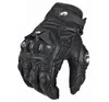 Motorcykelhandskar Black Racing äkta läder Motorcykel Vit Road Team Glove Men Summer Winter 220813GX7870012