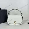 NOVO designer Voltaore Bolsa Mini meia-lua Bolsa Crossbody Bolsa Moda Bolsa de ombro de luxo Mini Le Cassander Tote Saco de compras feminino clássico 240501