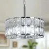 Chandeliers Modern Ring Led Stainless Steel For Dining Room Home Decor Hanging Lighting Ceiling Lustres Pendant Lamp