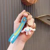 Kuromi yugui honden sleutelhanger schattige speelgoed cartoon auto hangende accessoires paar schooltas hangende accessoires sleutelhanger