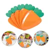 Diminuiço de jantar descartável 24 PCs Cenout Plate Plate Dinner doméstico Party Party Fruit delicado bolo conveniente multifuncional